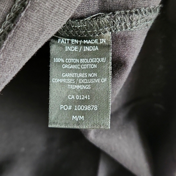 🎣Organic cotton graphic tee, black, size M - Picture 4 of 6